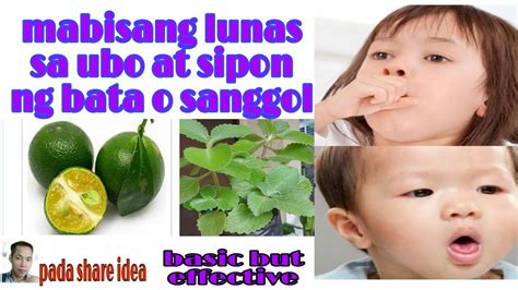 sipon at ubo ng baby|Gamot Sa Sipon At Ubo: Ang Mabisang Lunas Ayon .